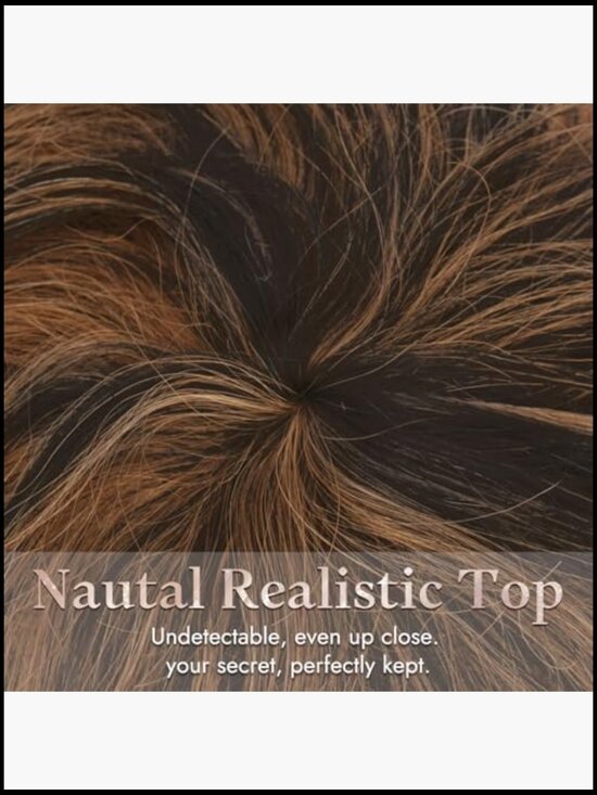 Short Human Hair Wig with Bangs Natural Layered Wavy Glueless Daily Wear main image 5